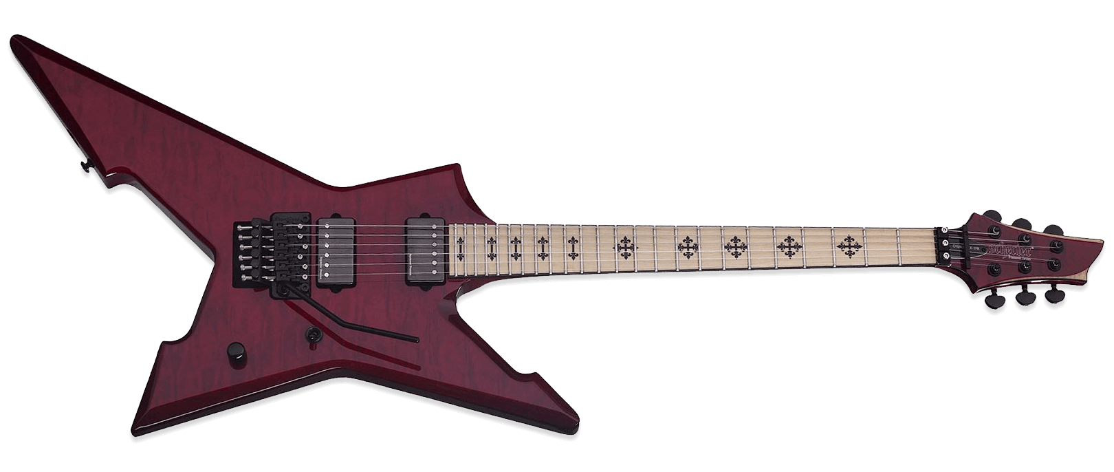 Schecter Jeff Loomis Cygnus JLX-1 FR See-Thru Cherry