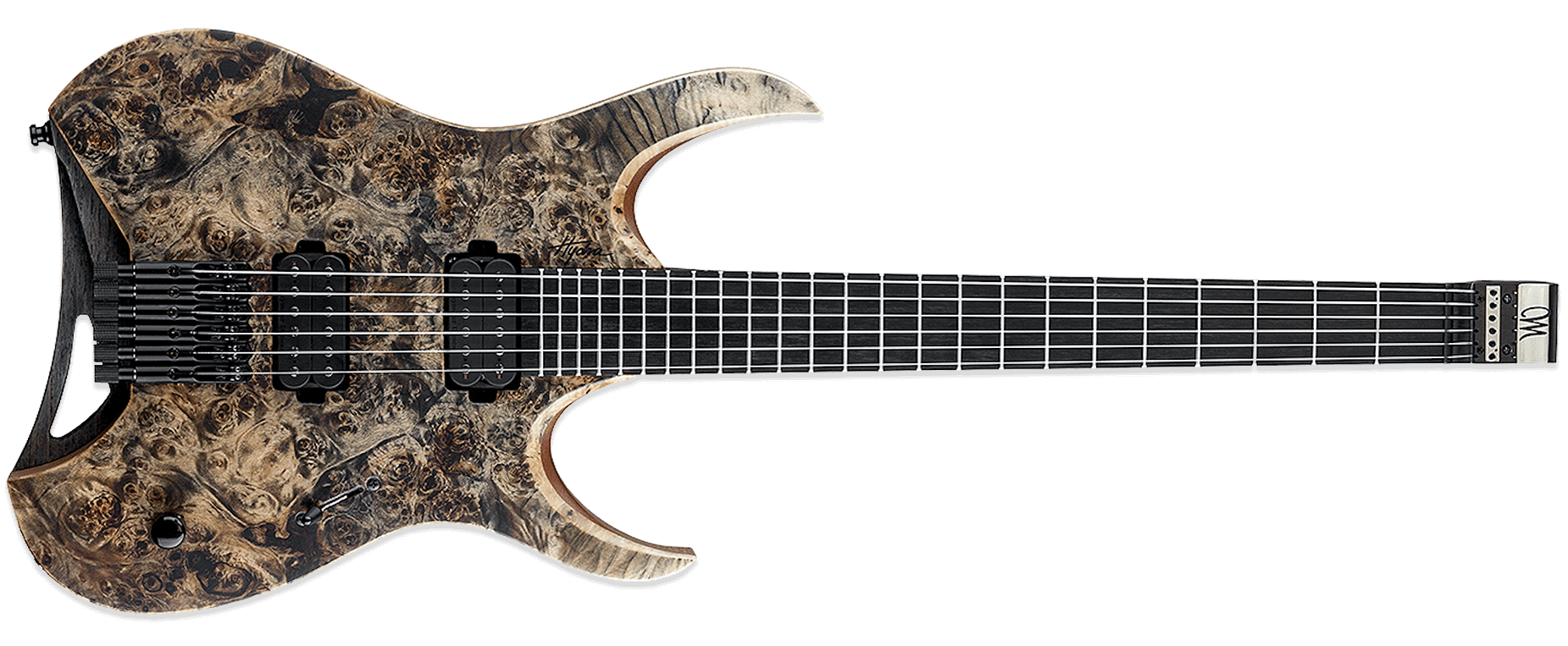 Mayones Hydra Elite 6 Transparent Graphite