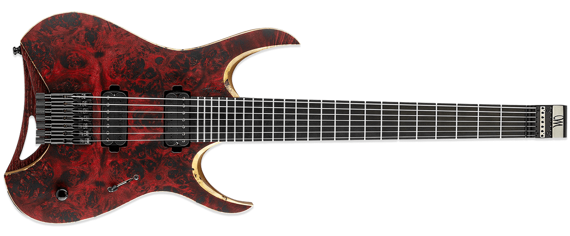 Mayones Hydra Elite 7 Trans Dirty Red