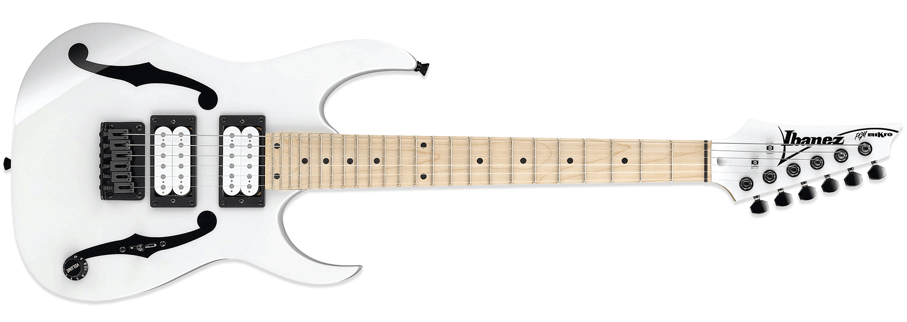 Ibanez PGMM31 Paul Gilbert miKro White