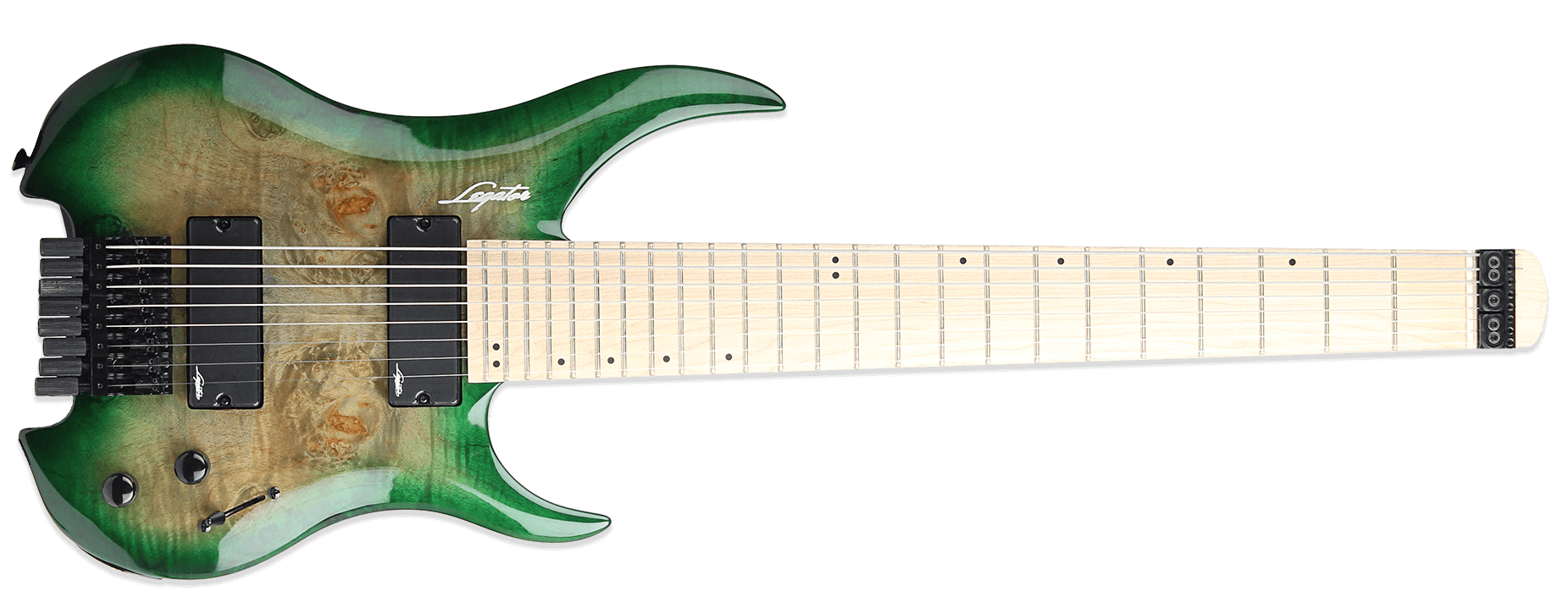 Legator Ghost 200-SE 8 Emerald Burst Burl