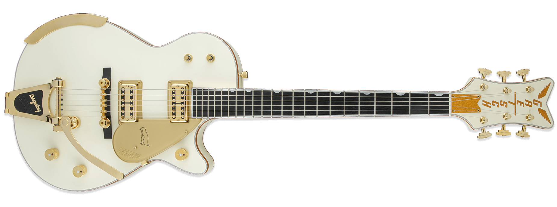 Gretsch G6134T-58 Vintage Select '58 Penguin Vintage White