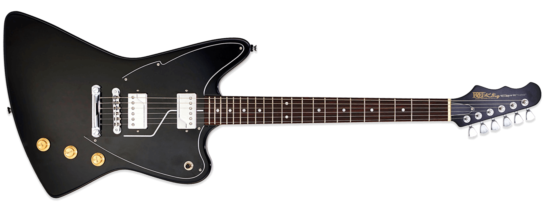 Fret-King Esprit V Fluence Gloss Black