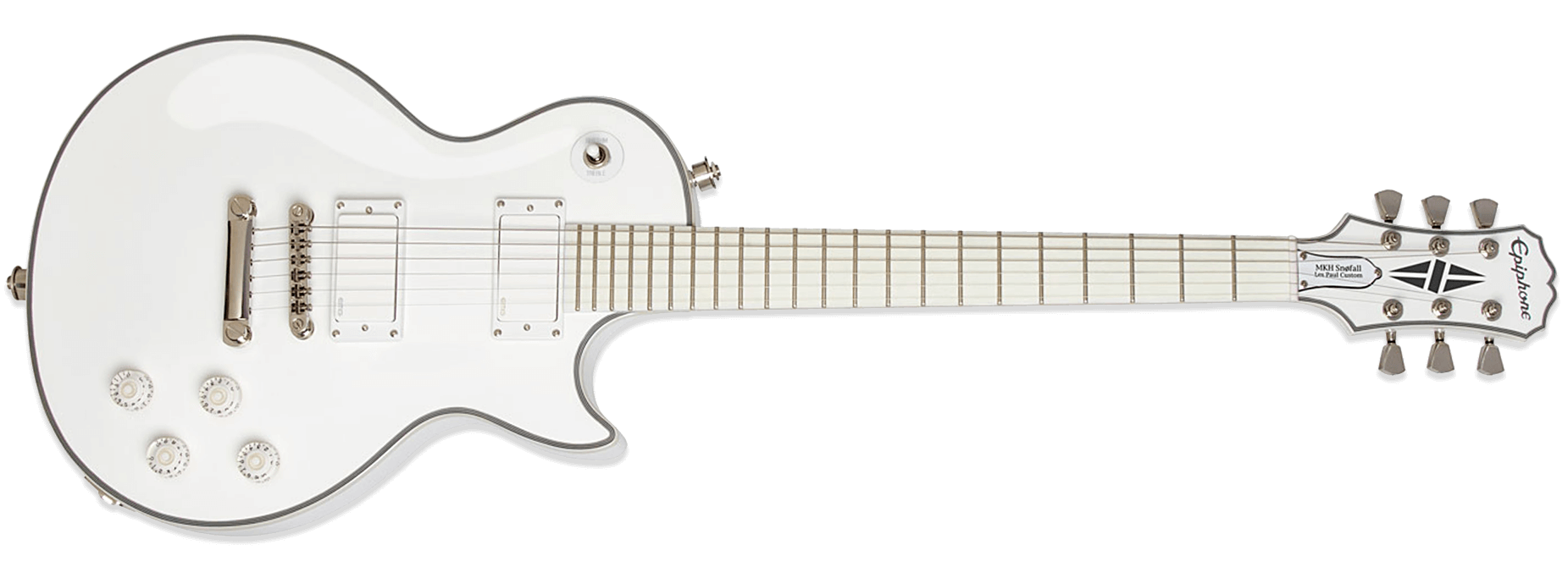 Epiphone Matt Heafy Snofall Les Paul Custom 6 Alpine White